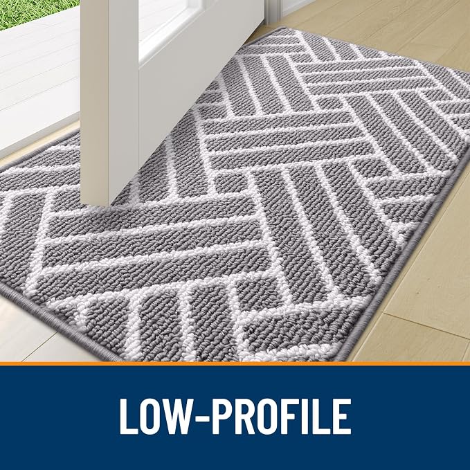 OLANLY Indoor Door Mat, 32x20 Inch, Dirt Resistant and Absorbent, Non-Slip - Image 4