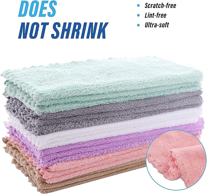 Sunny zzzZZ 18 Pack Microfiber Cleaning Cloth - Image 2