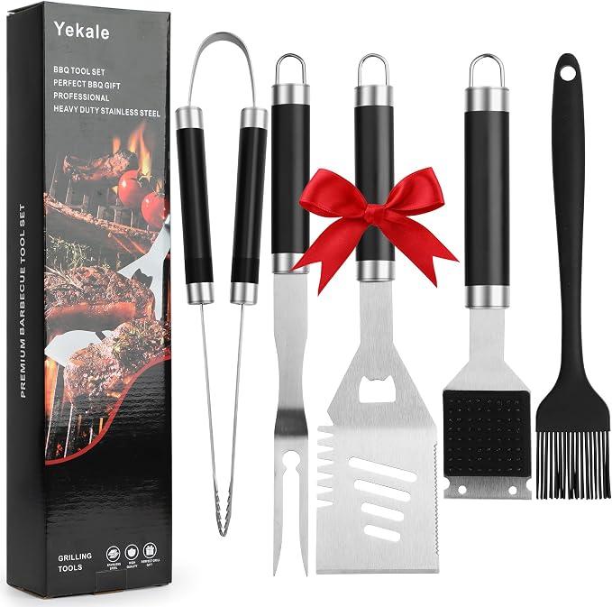 BBQ Grill Accessories Set, Grill Tools Grilling Accessories Grilling Gifts by Yekale