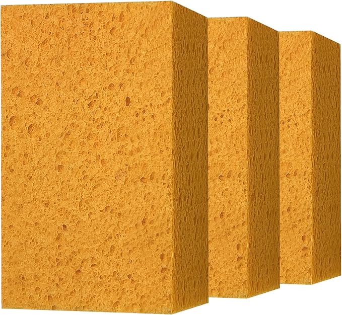 Car Wash Sponges, 3 Pack Extra Thick Large Cleaning Sponge Multi-Purpose by Mainlyrunmakeupsuppliers