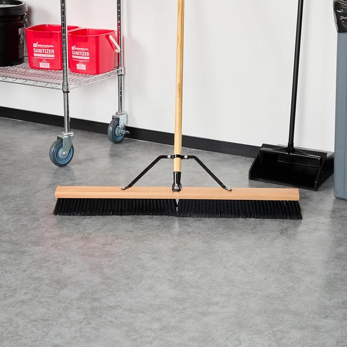 Restaurantware-BROOM HEAD ONLY: Clean Tek Professional 36-Inch Broom Head - Image 4