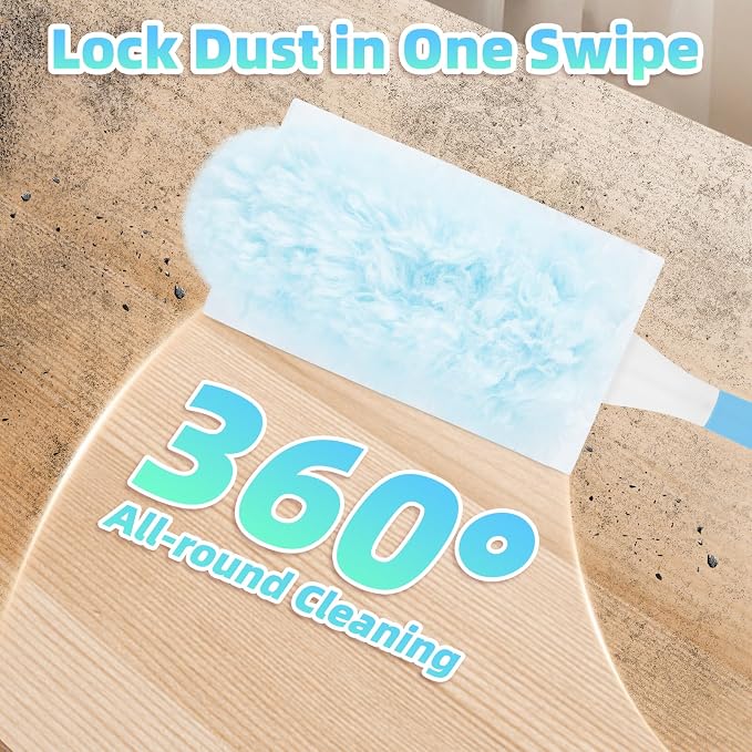 30 Count Light Blue Duster Refills Compatible - Image 5