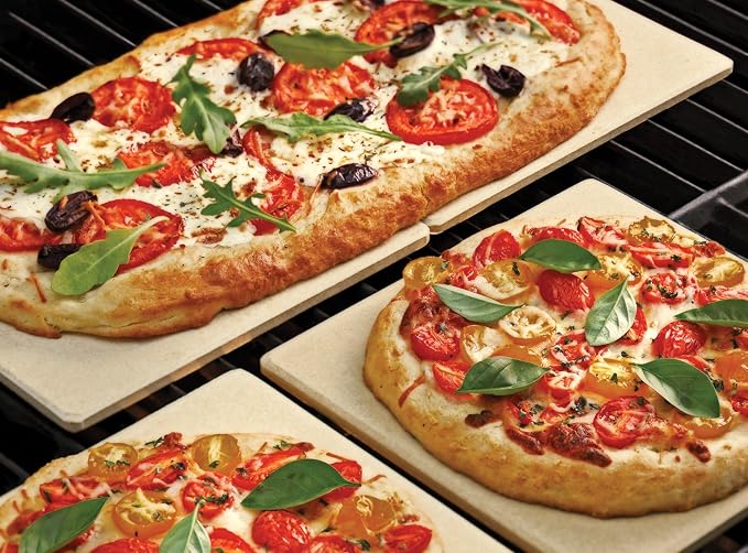 Outset 76176 Pizza Grill Stone Tiles, Light Brown - Image 2