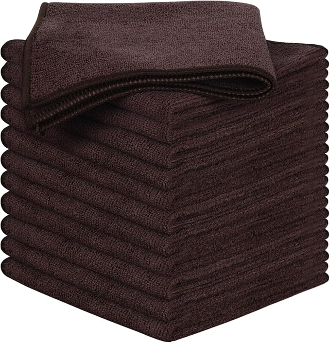 SINLAND Absorbent Microfiber Dish Cloth Kitchen No Streak Cleaning Cloth Dish by SINLAND