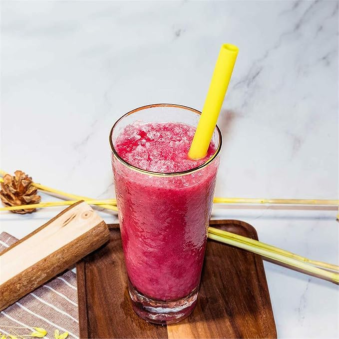 tifanso 14PCS Reusable Silicone Straws - Image 5
