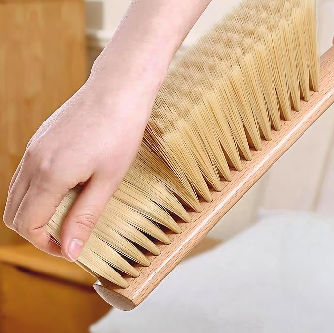 Soft Bristle Hand Brush Wooden Handle - Image 4