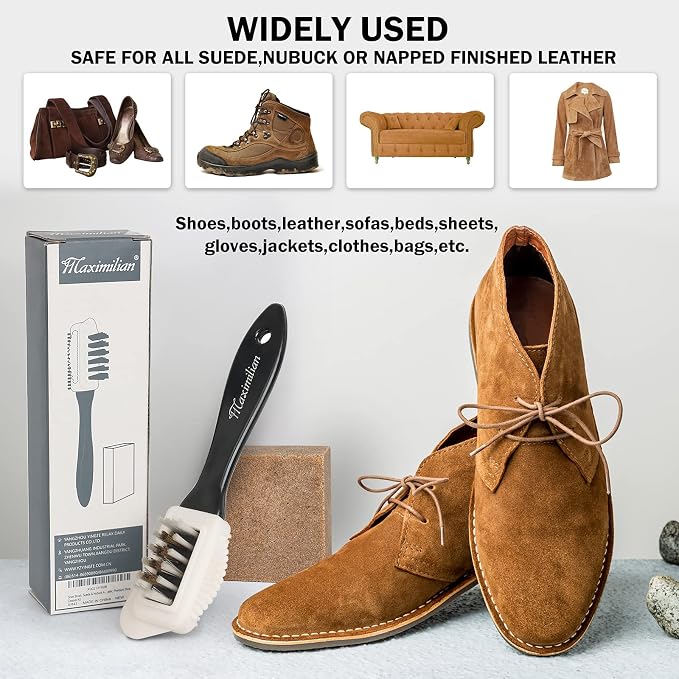 MAXIMILIAN Shoe Cleaner Kit. Brush - Image 6
