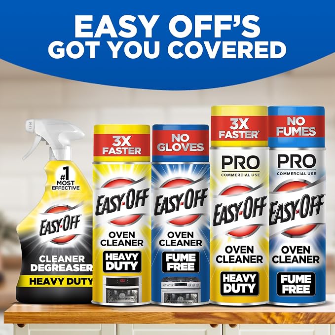 Easy-Off Fume Free Oven Cleaner Spray, Removes Grease - Image 7