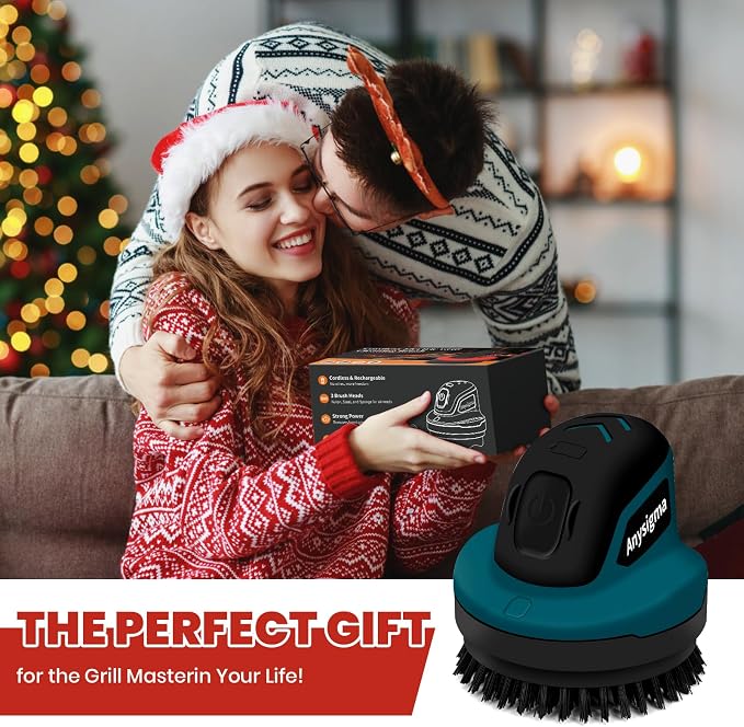 Electric Grill Brush- Waterproof Cordless Rotary Cleaning Brush - Image 7