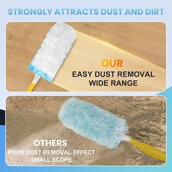 Duster Refills Compatible with Swiffer® Duster, Unscented Dusters - Image 5
