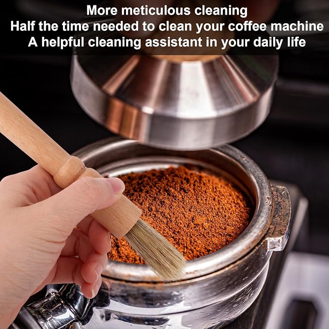 8pcs Coffee Cleaning Brush Set, Espresso Machine & Grinder Cleaning Brushes - Image 5