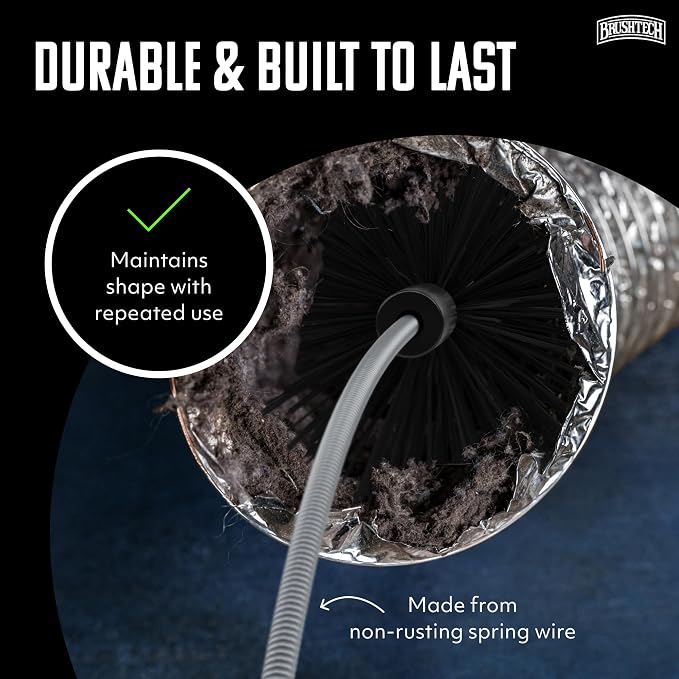 Brushtech Dryer Vent Cleaning Brush - Image 6