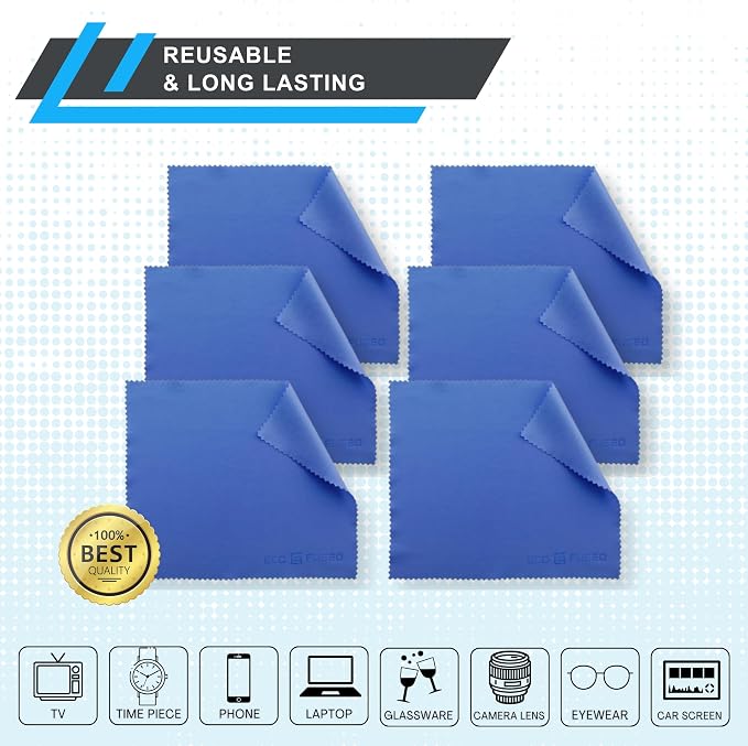 Eco-Fused Microfiber Cleaning Cloth - Image 2