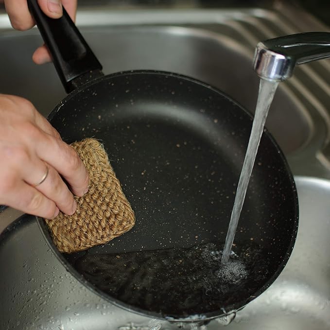 Natural Hemp Sponges for Dishes - Image 5