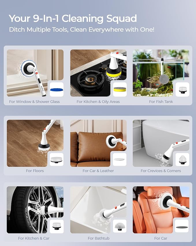 MayKing Electric Spin Scrubber - Image 5