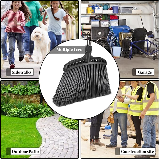 Outdoor Broom, Masthome Heavy Duty Broom, Angle Commercial Brooms - Image 7