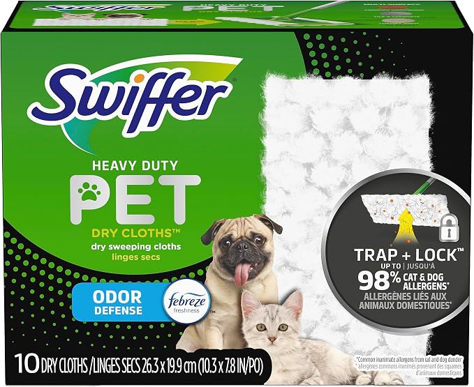 Swiffer Sweeper Pet Heavy Duty Dry Multi-Surface Cloth Refills by Swiffer