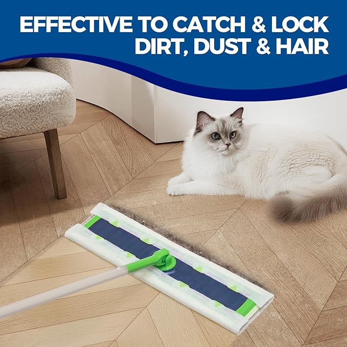 XL Dust Sweeping Cloths Dry Mop Pads - Image 4