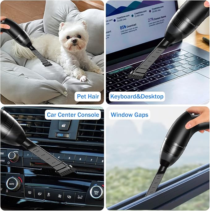 4.3Kpa Keyboard Vacuum Cleaner Mini：Handheld Computer Vacuum Cordless - Image 8