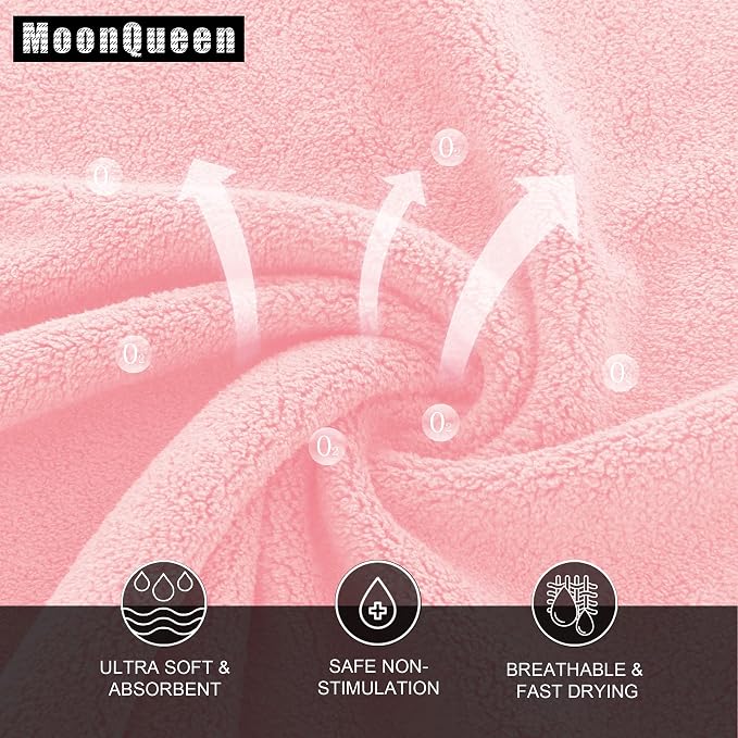 MOONQUEEN Ultra Soft Premium Washcloths Set - Image 2