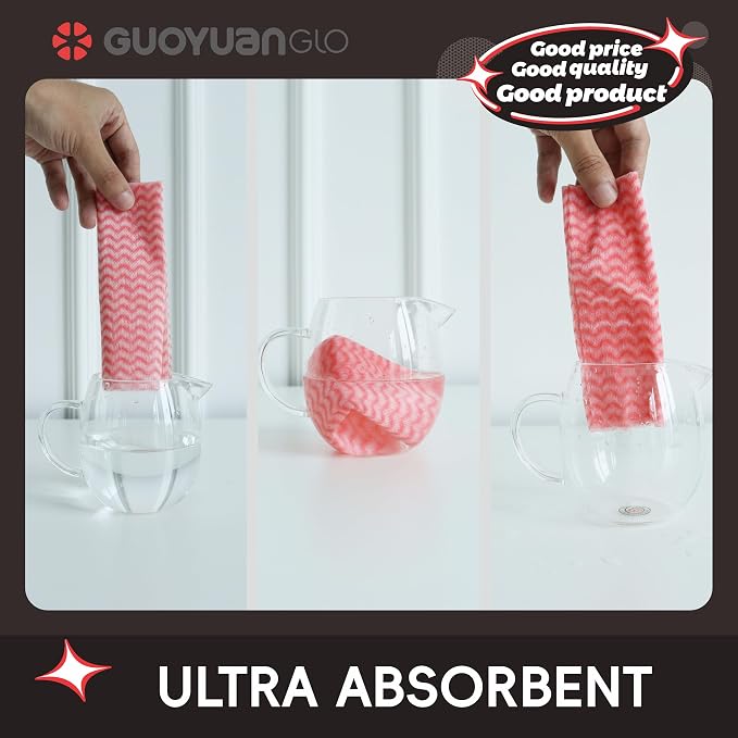 Disposable Cleaning Cloths Roll Disposable Dish Cloth Multi-Purpose Heavy Duty - Image 5