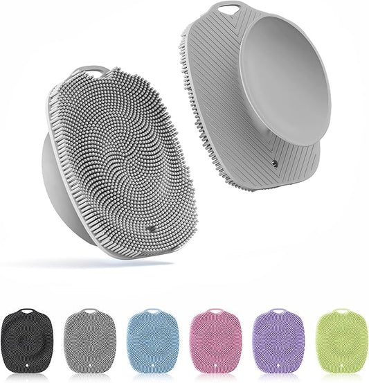Soft Silicone Body Scrubber, Gentle Like a Hand Exfoliating Your Skin and Build by ARIOSOX