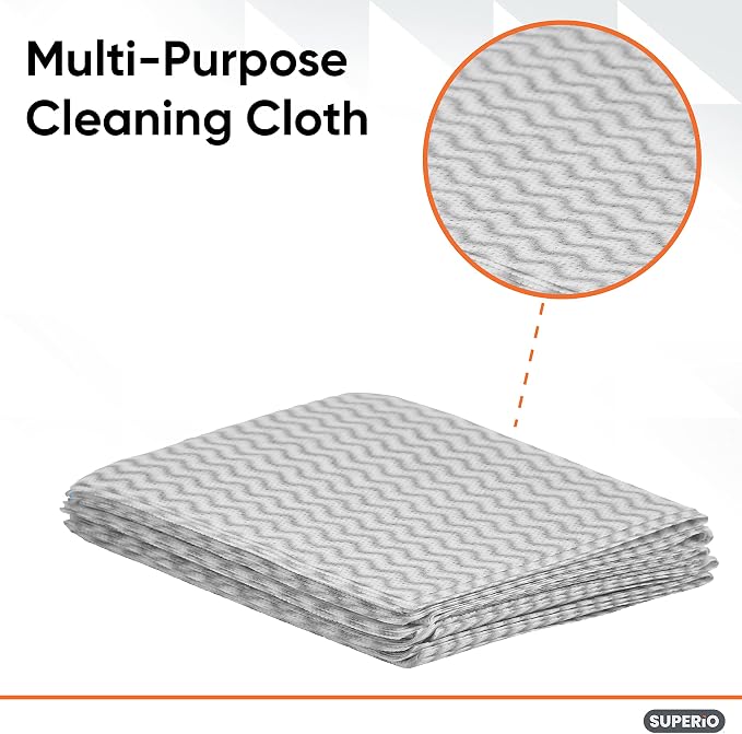Superio Handy Wipes for Kitchen Multi-Purpose Heavy-Duty Reusable Cleaning - Image 3