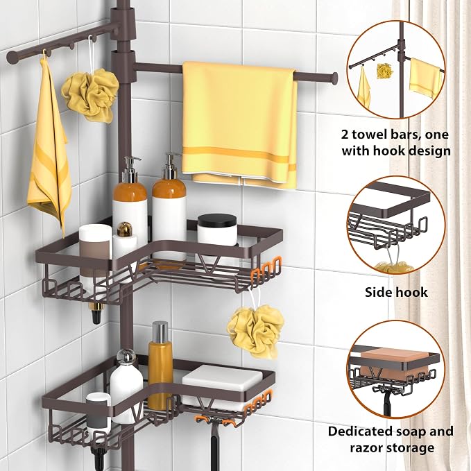 KEGII Shower Caddy Tension Pole - Image 3