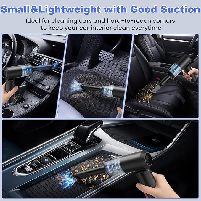 Car Vacuum Portable Cordless - Image 4