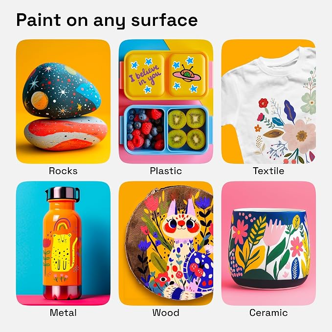 ARTISTRO 120 Acrylic Paint Markers - Image 4
