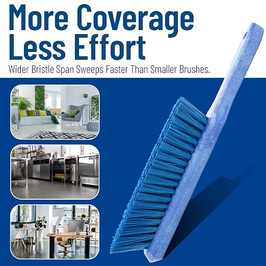 SPARTA Handheld Soft Counter Brush 8 Inch Bristle Span, Countertops, and - Image 6