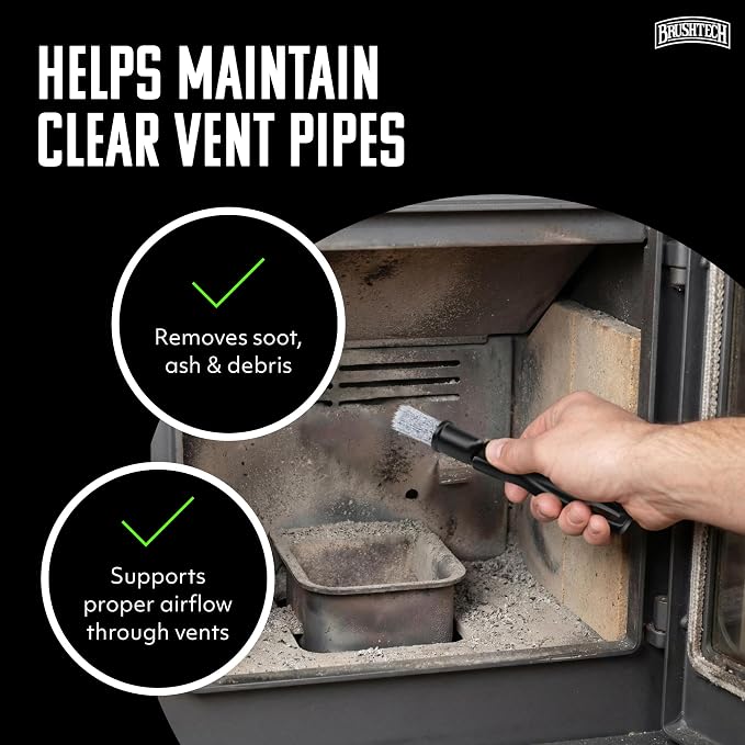Brushtech Pellet Stove Cleaning Brush Kit - Image 4