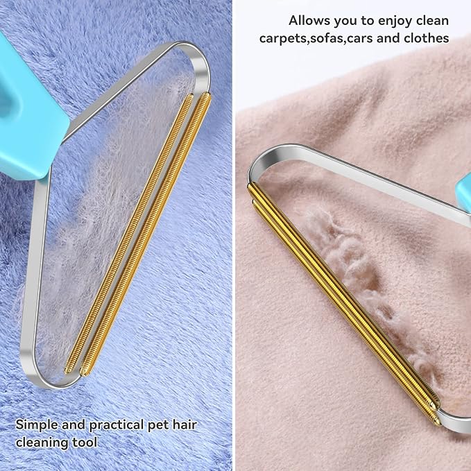 Lint Remover 3-Pack, Lint Shaver Cleaner Pro, Carpet Rake, Lint Brush, Fur - Image 8