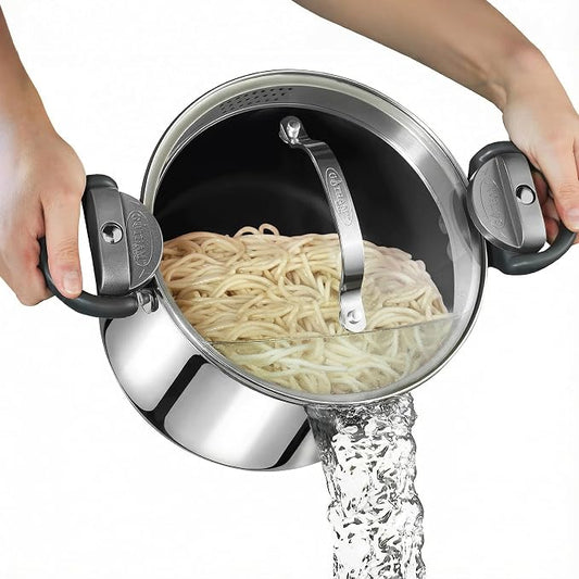GOTHAM STEEL 8 Qt Nonstick Pasta Pot by GothamSteel