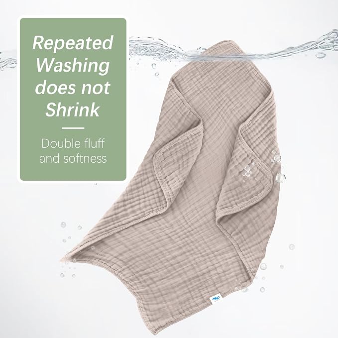 SWEET DOLPHIN Muslin Baby Bath Towels Blanket - Image 6