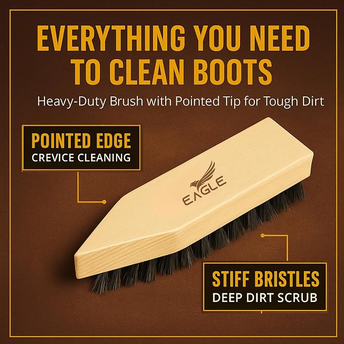 Heavy-Duty Boot & Cleat Brush – Tough Bristle Scrubber - Image 5