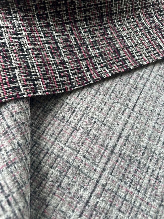 OctoRose 3 Side Zipper Upholstery Thick Linen Tweed Purple, Twin Size Futon Cover Sofa DayBed Mattress Slipcover (Linen-Purple, Twin Size)