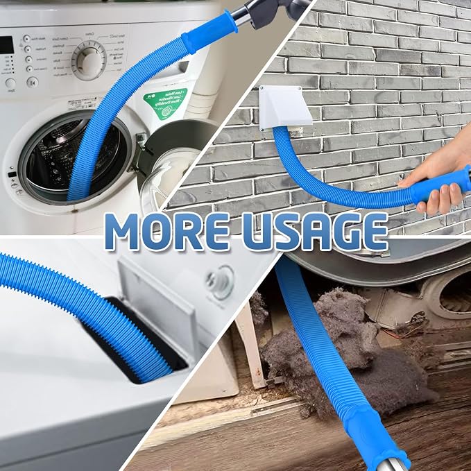 2 Pieces Dryer Vent Cleaner Kit Compatible - Image 3