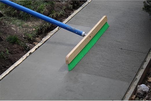 MARSHALLTOWN 24 Inch Wood Backed Concrete and Masonry Broom, Made in The USA - Image 6