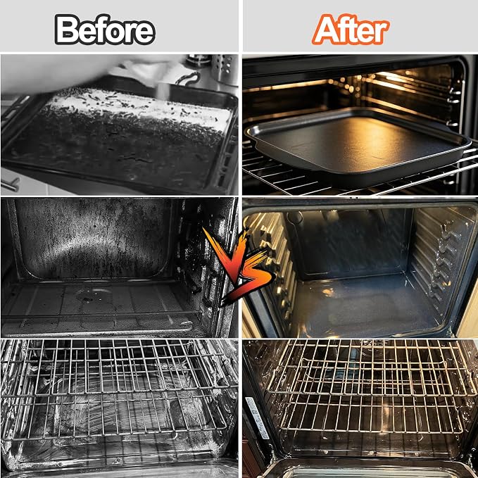 XANGNIER Heavy Duty Oven Cleaner Brush Sets, Oven Cleaning Kits Tools - Image 2