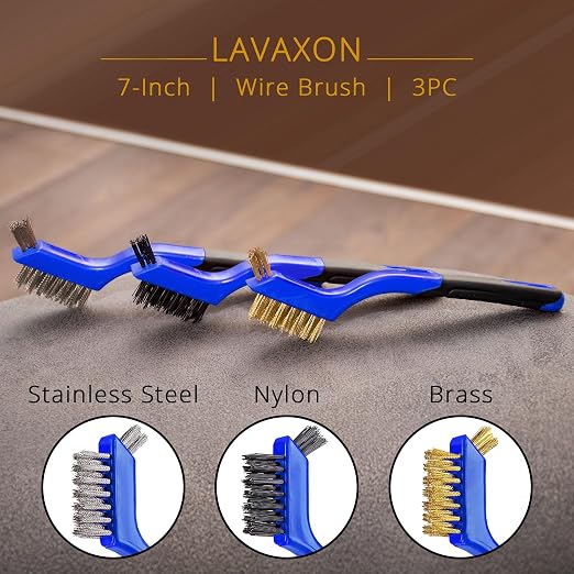 Wire Brush Set 3Pcs - Image 4