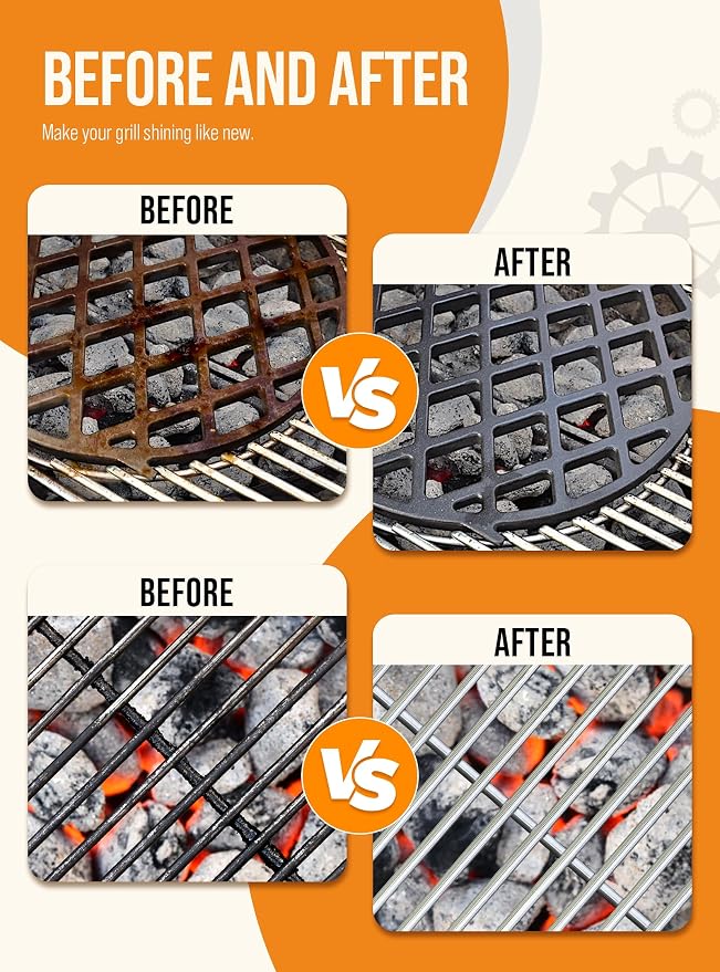 Grill Brush Bristle Free, Grill Cleaner Brush - Image 7