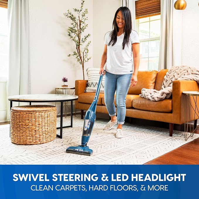 Vacmaster Portable 10.8V 2-in-1 Cordless Stick Lightweight Vacuum Cleaner - Image 4