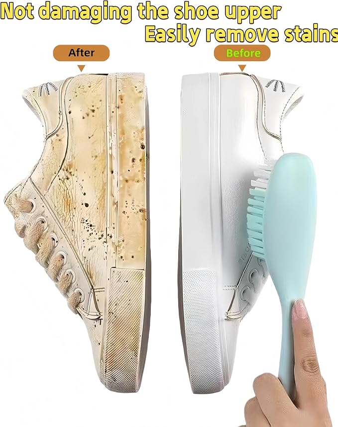 2 Pack Soft Bristle Cleaning Scrub Brush Laundry Brush Scrubber Brush - Image 6
