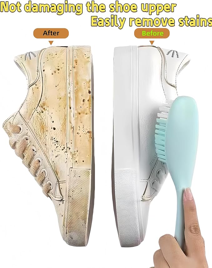 2 Pack Soft Bristle Cleaning Scrub Brush Laundry Brush Scrubber Brush - Image 6