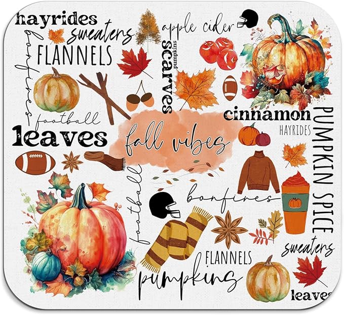 Fall Pumpkin Dish Drying Mat by Unknown