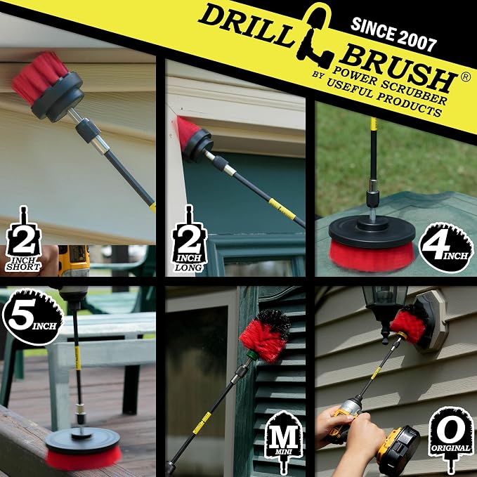 Outdoor Stiff Bristle Brush - Image 2