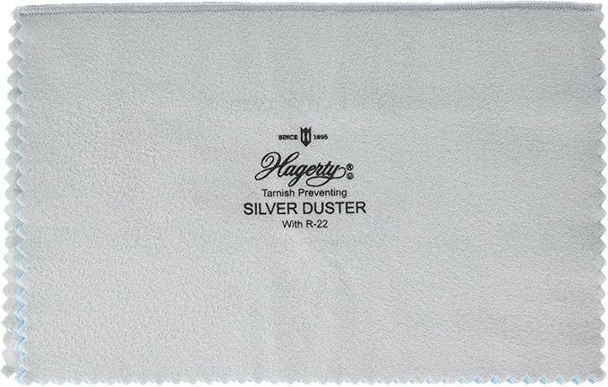 Hagerty Silver Duster Polishing Cloth Set by Hagerty