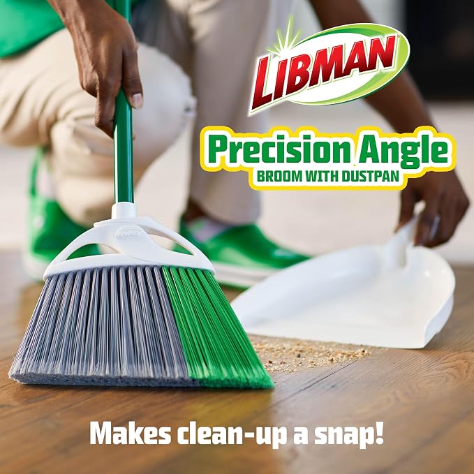 Libman FlexTech Broom with Dustpan Combo Set - Image 2