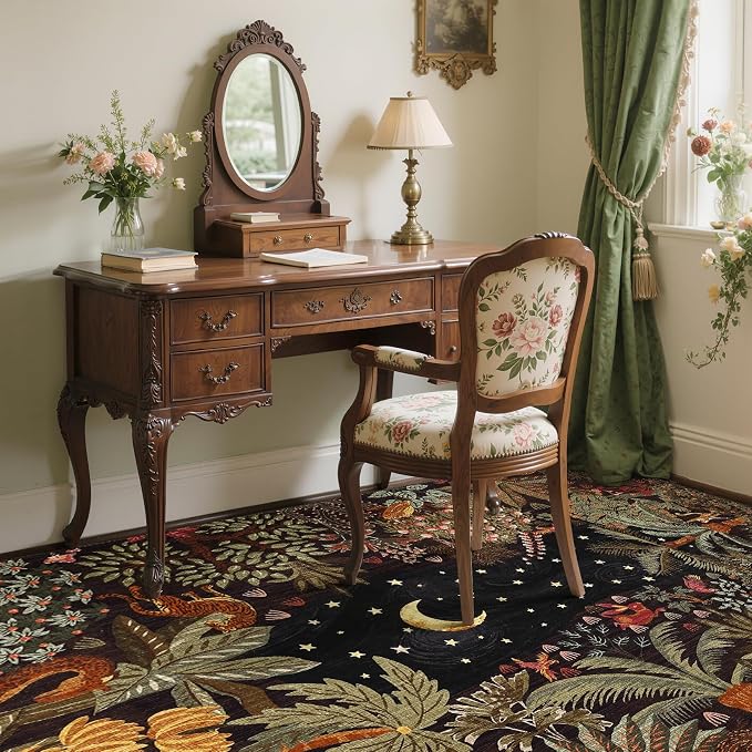 GarveeHome Area Rugs 8x10 for Living Room, Jungle Animal Large Washable Rug - Image 7